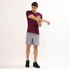 Men's Rich Wine Crew Neck Slim Fit T-Shirt, Wine, small image number null