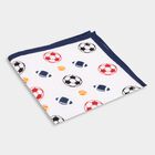 Boys' 100% Cotton Hanky , White, small image number null