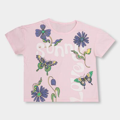 Girls' 100% Cotton T-Shirt