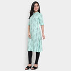 Cotton Printed Kurta, Light Green, small image number null