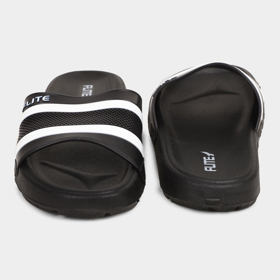 Men's Slippers, Black, large image number null