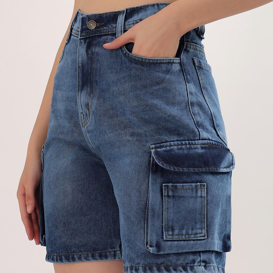 Ladies' Capri, Mid Blue, large image number null