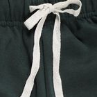 Girls' Deep Forest Green Elastic Waist Winter Pyjama, गहरा हरा, small image number null