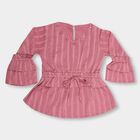 Girls' T-Shirt , गुलाबी, small image number null