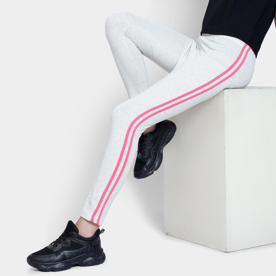 Ladies' Track Pants , Ecru Melange, large image number null