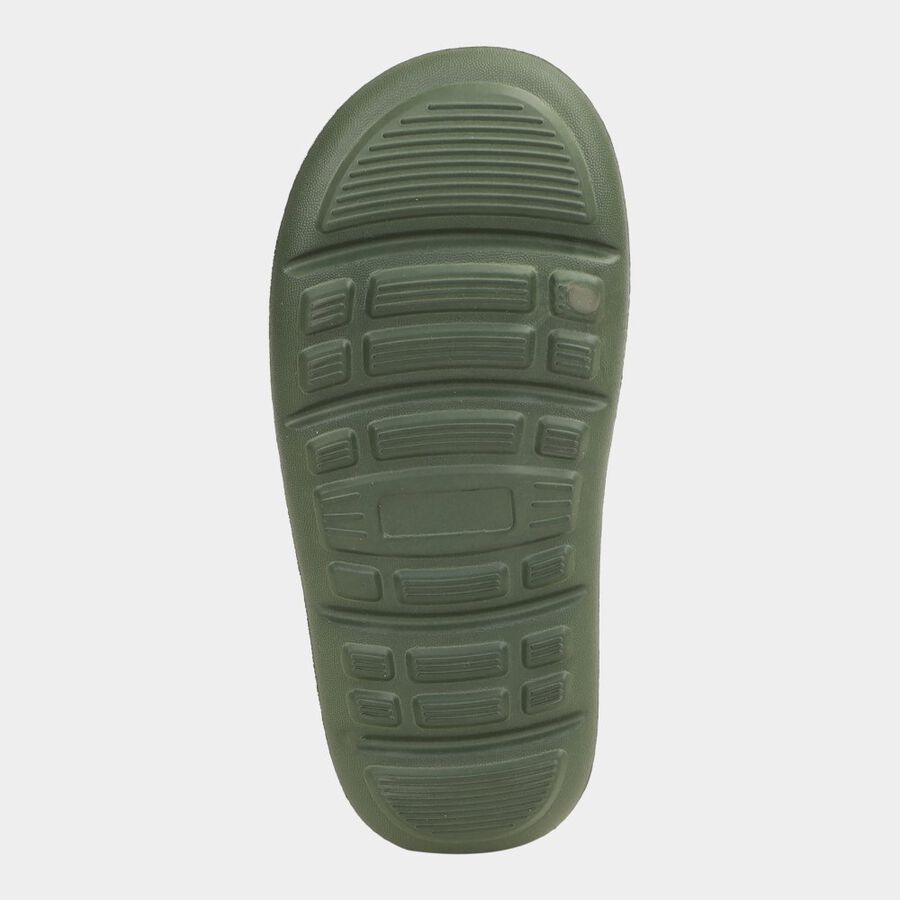 Men's Slippers, Olive, large