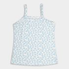 Girls' 100% Cotton Vest (Pack of 2), Off White, small image number null