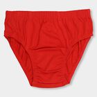 Boys' 100% Cotton Briefs, लाल, small image number null