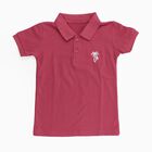 Boys' Half Sleeves T-Shirt, गुलाबी, small image number null