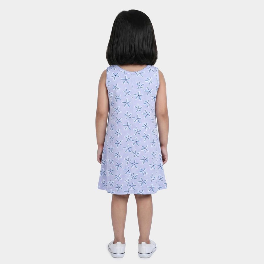 Girls' Frock, Light Blue, large