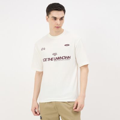 Men's White Round Neck Classic T-Shirt