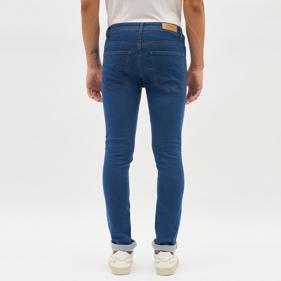 Men's Skinny Jeans, Mid Blue, large image number null