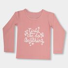 Girls' Top , हल्का गुलाबी, small image number null
