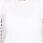 Ladies' Top, सफ़ेद, small image number null