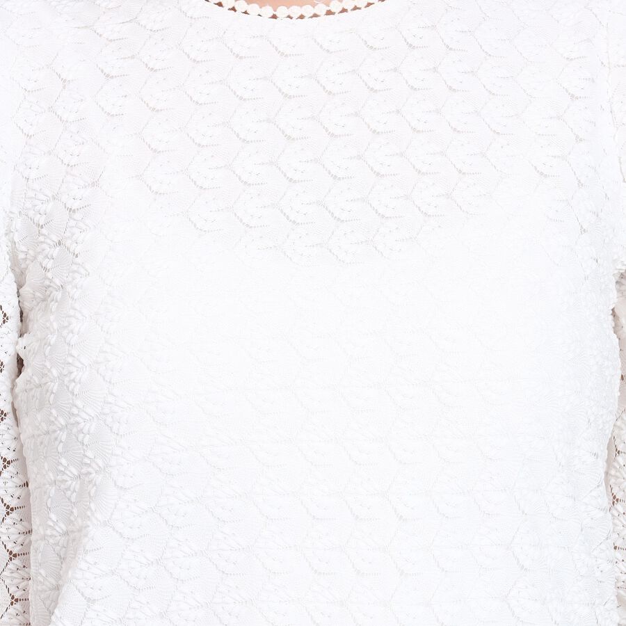 Ladies' Top, सफ़ेद, large image number null