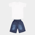 Boys Cotton Baba Suit, White, small image number null