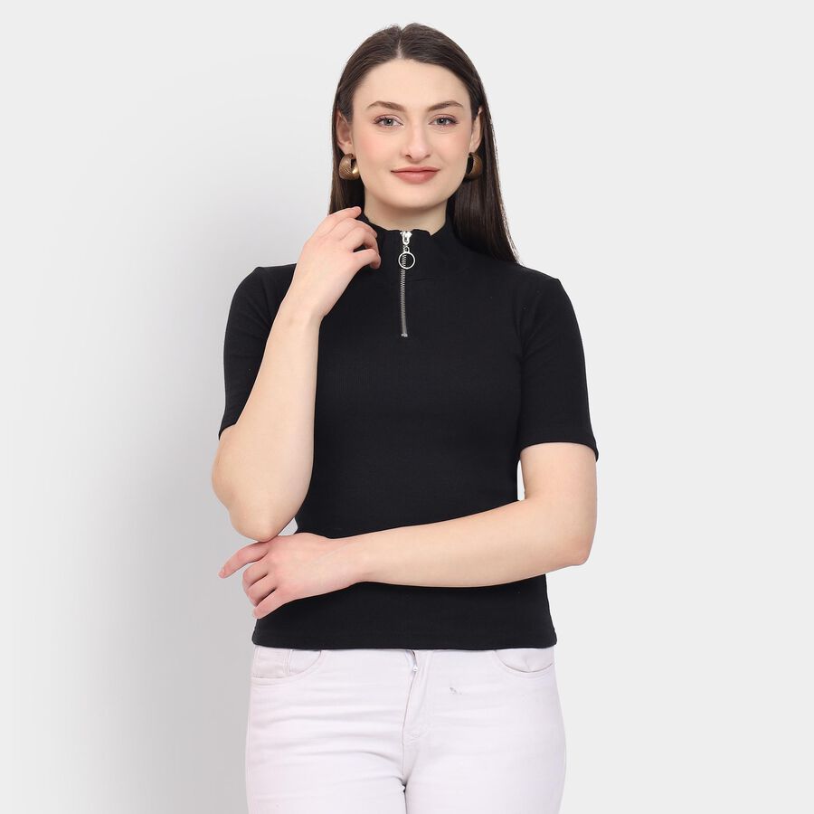 Ladies' Top, Black, large