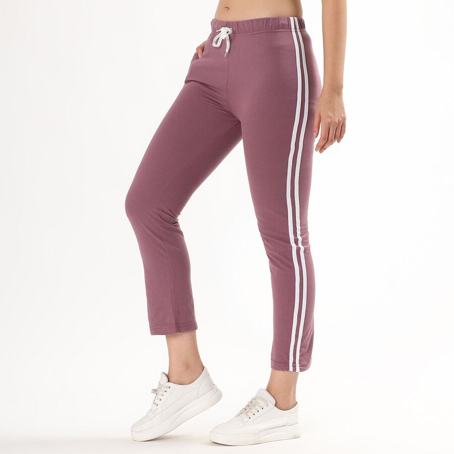 Ladies' Regular Track Pants, Purple, large image number null