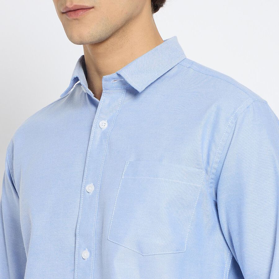 Men's Casual Shirt, हल्का नीला, large image number null
