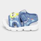 Boys' Sandal with Back Strap, Blue, small image number null