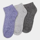 Men's Socks (Pack of 3), मिश्रित हल्का ग्रे, small
