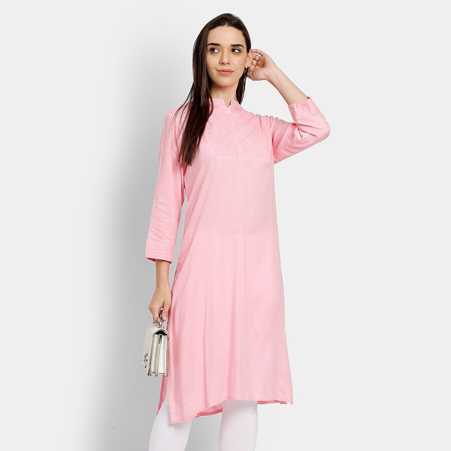 Ladies' Kurta, गुलाबी, large image number null