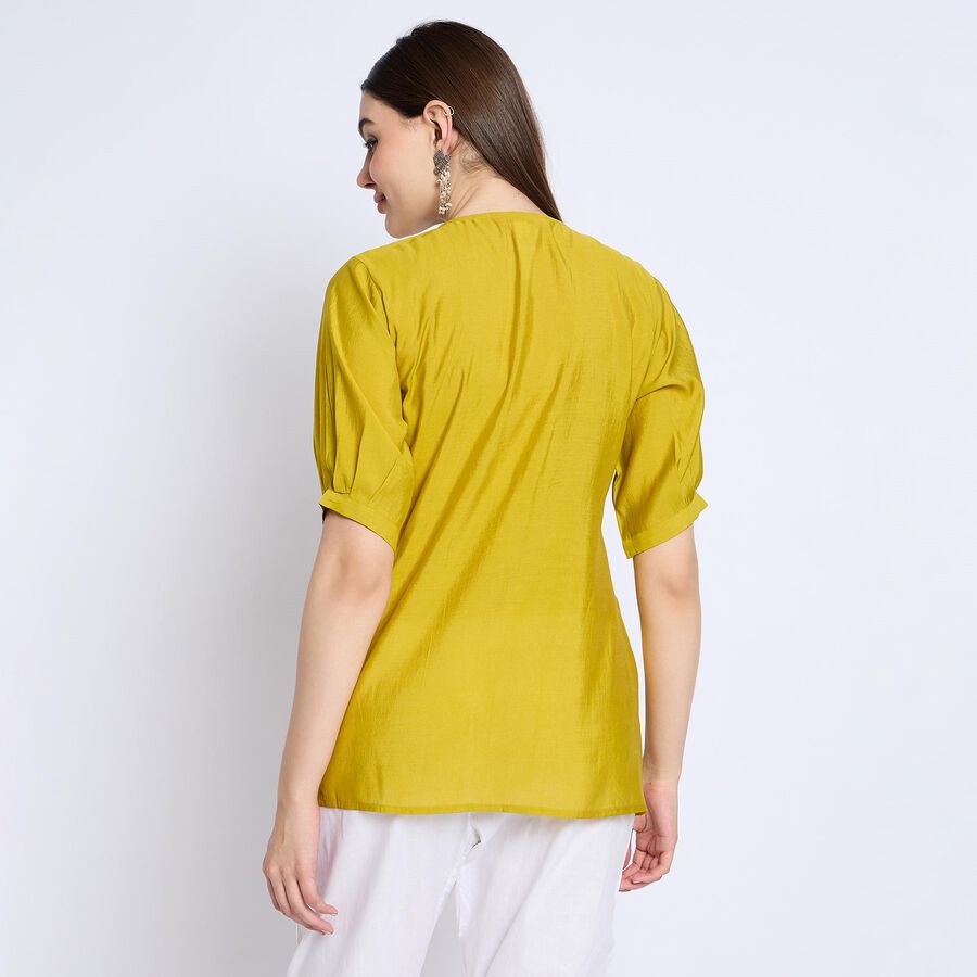 Ladies' Kurti , मस्टर्ड, large image number null