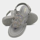 Girls' Sandal, Grey, small image number null