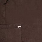Infants Solid Cotton Trousers, Brown, small image number null
