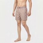 Men's Dark Grey Relaxed Fit Printed Boxers, Dark Grey, small