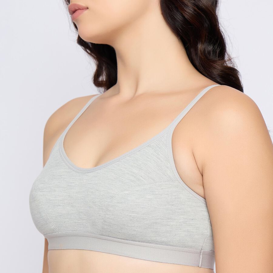 Ladies' Bra , मिश्रित हल्का ग्रे, large image number null