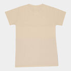 कॉटन टी-शर्ट, गहरा पीला, small image number null