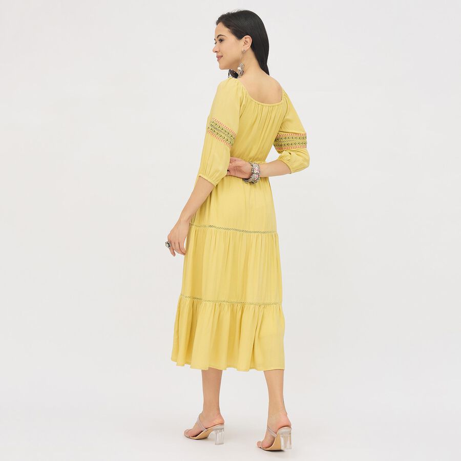 Ladies' Dress, Khaki, large image number null