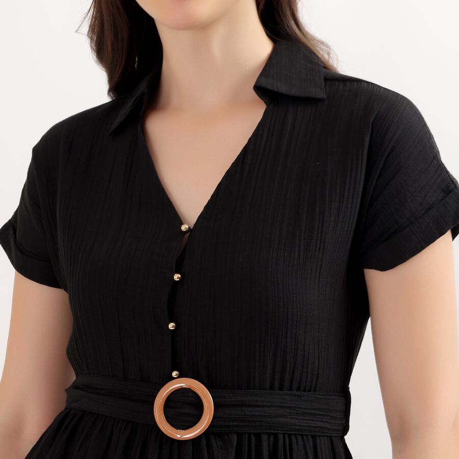 Ladies' Dress, Black, large image number null