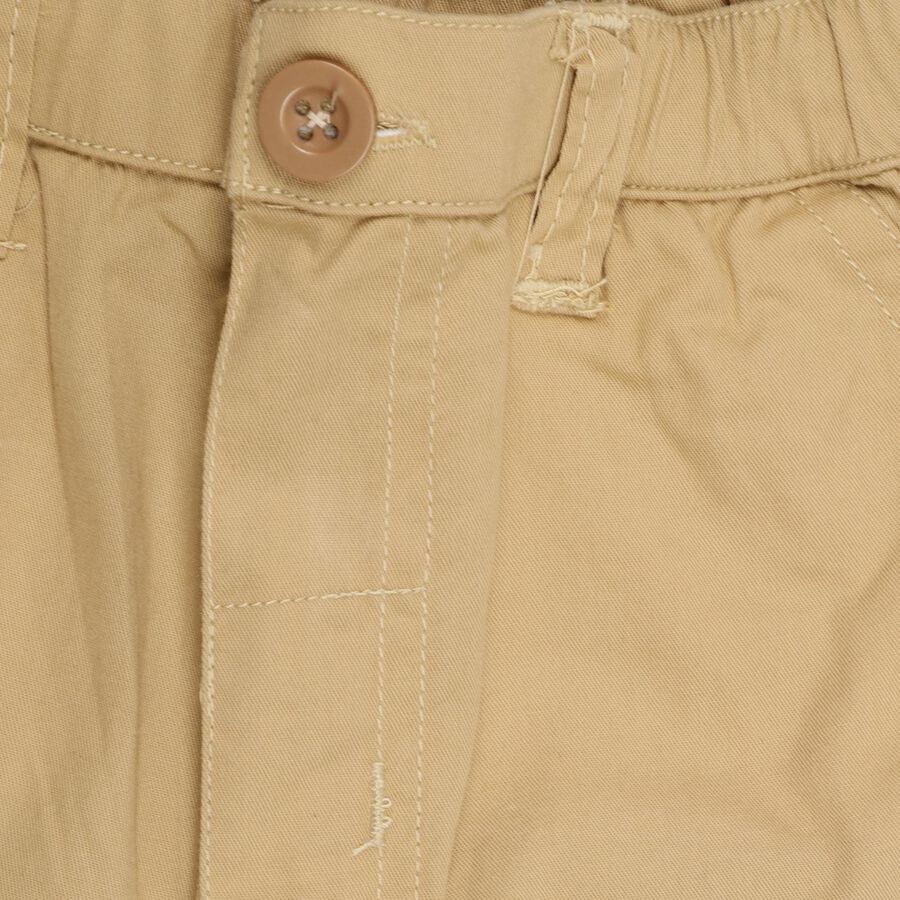 Infants' 100% Cotton Half Pant , Beige, large
