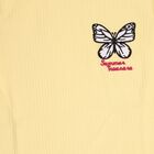 Girls' 100% Cotton T-Shirt, पीला, small image number null