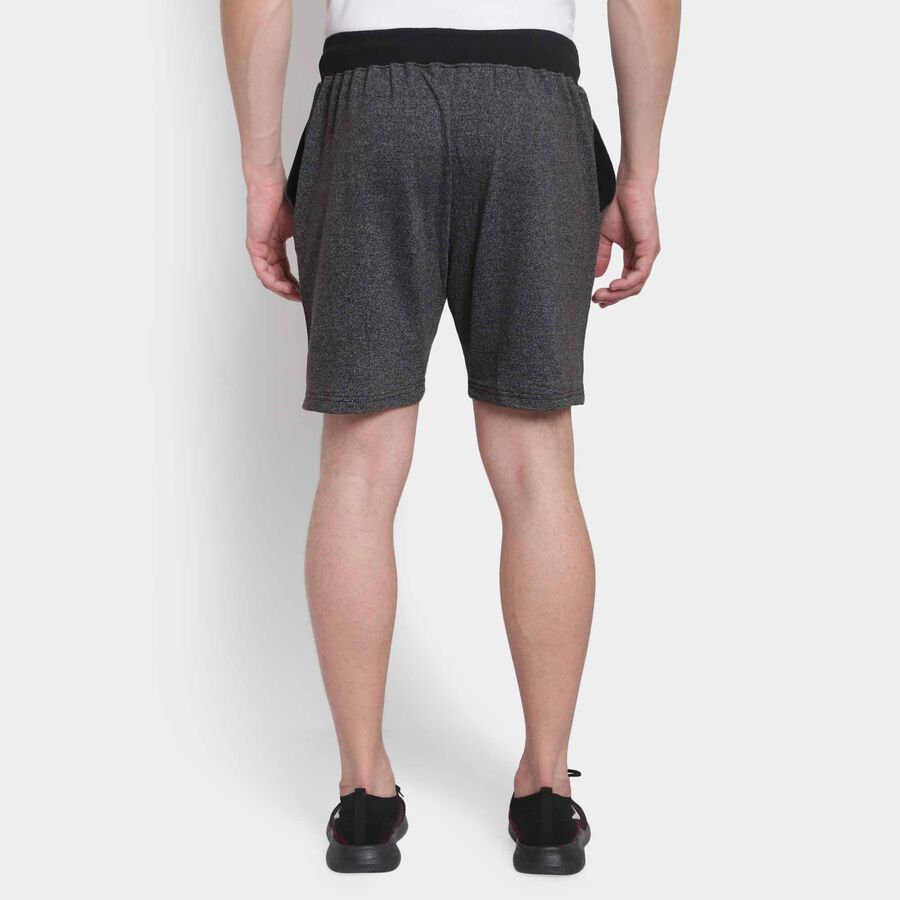 Cut & Sew Regular Length Bermuda, Black, large image number null
