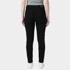Women's Black Skinny Fit Stretchable Jeans, काला, small