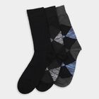 Men's Socks (Pack of 3), चारकोल, small image number null