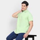 Men's Casual Shirt, Light Green, small image number null