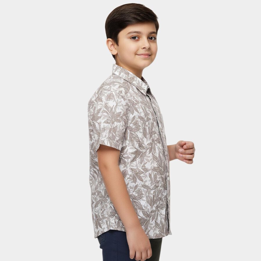 Boys' Casual Shirt, गहरा पीला, large