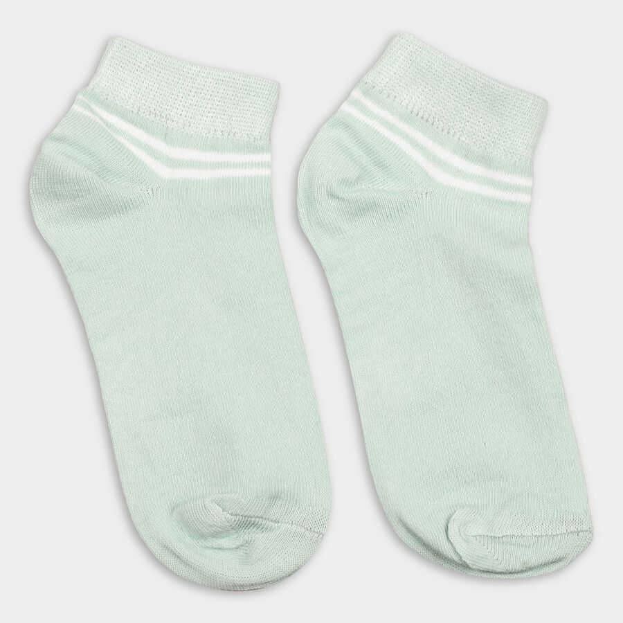 Girl's Socks, हल्का हरा, large image number null