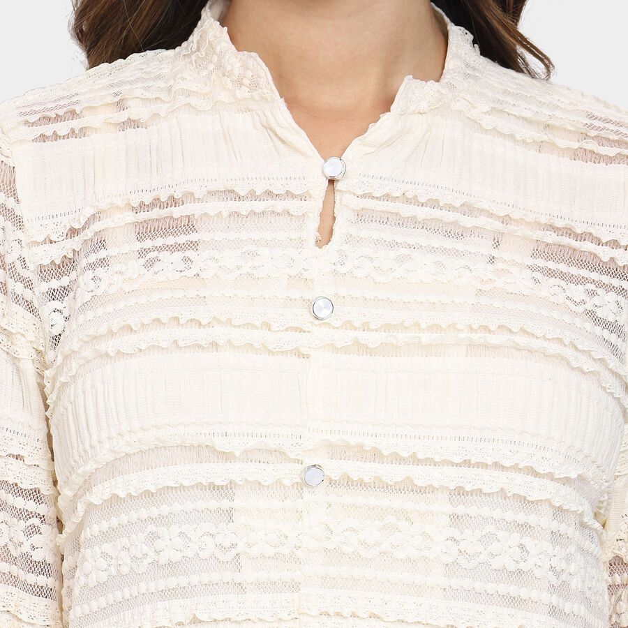 Ladies' Shirt , सफ़ेद, large image number null