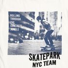 Boys White Cotton Crew Neck Casual T-Shirt, Off White, small image number null