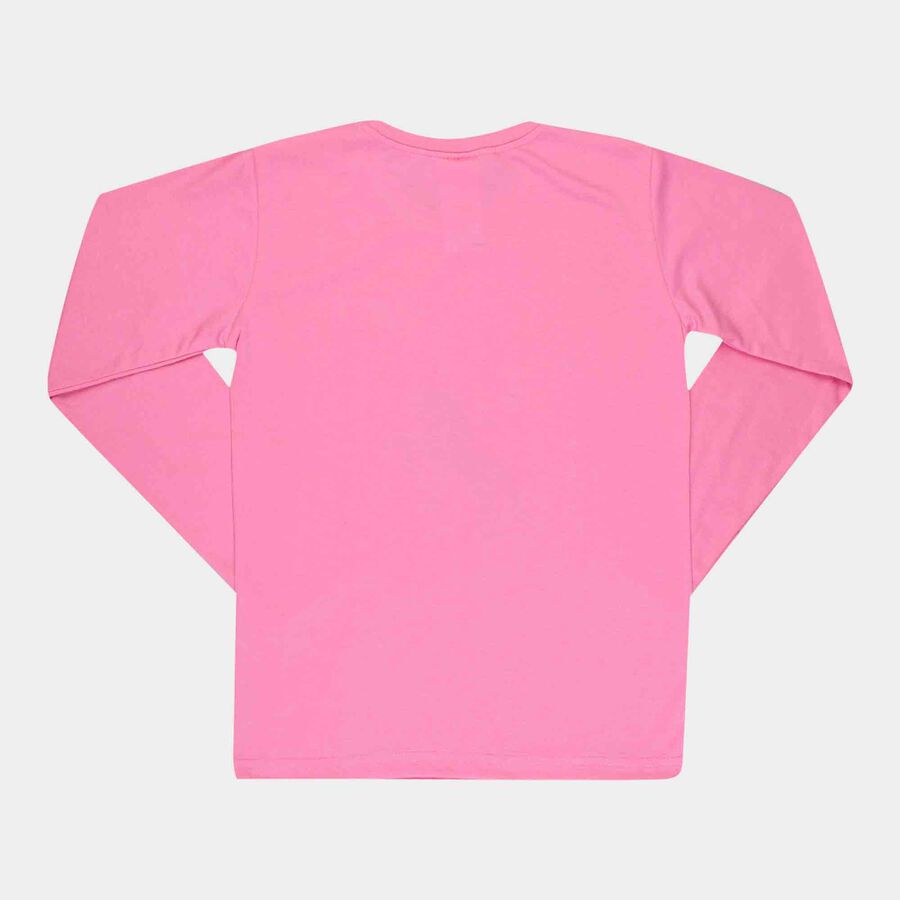 Printed Top, Pink, large image number null