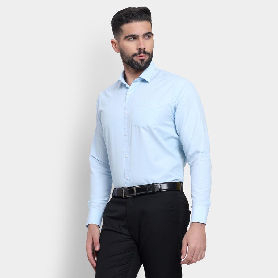 Men's Formal Shirt , Light Blue, large image number null