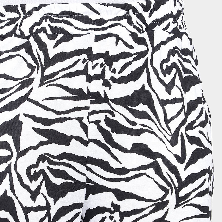 Solid Trousers, सफ़ेद, large image number null