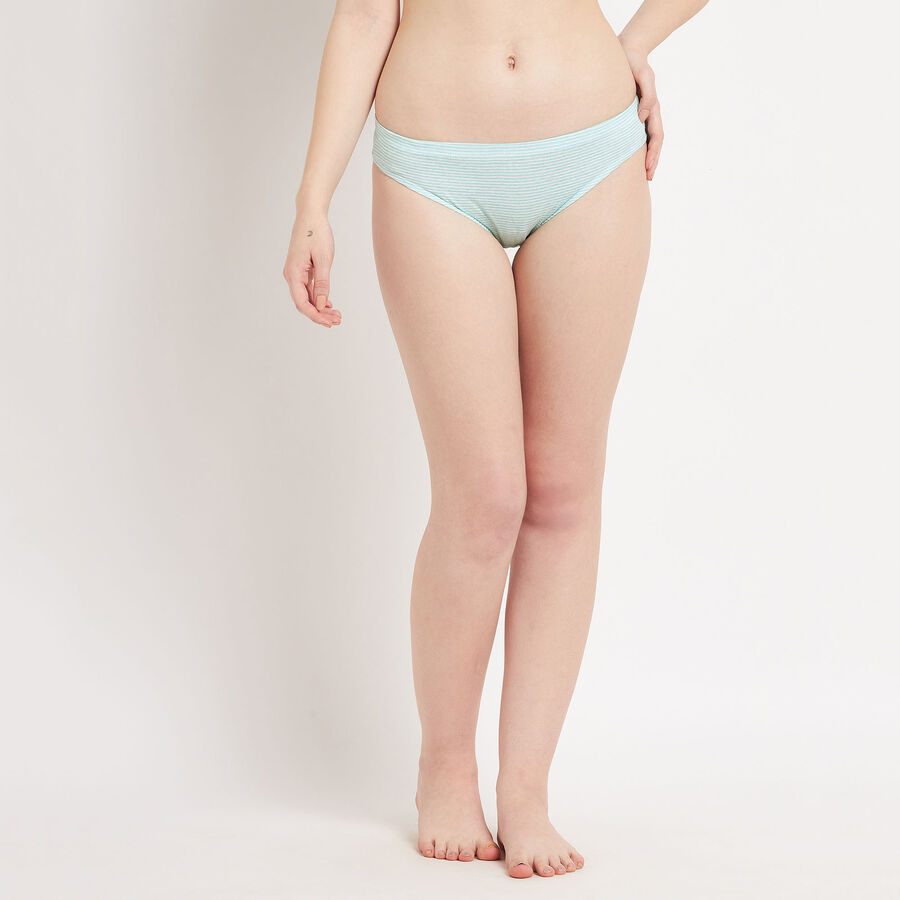 Cotton Printed Panty, Light Green, large image number null