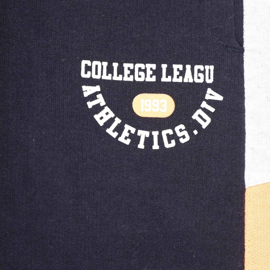 Boys Cut & Sew Pyjama, Navy Blue, large image number null