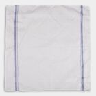 Men's White and Light Blue Handkerchief Classic Hanky, हल्का नीला, small image number null